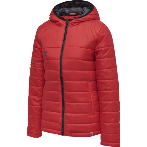 Hummel Hmlnorth Quilted Hood Jacket Woman - true red (Grösse: 2XL) von Hummel