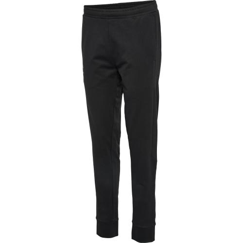 Hummel Hmloffgrid Cotton Pants Wo - jet black/forged iron (Grösse: S) von Hummel