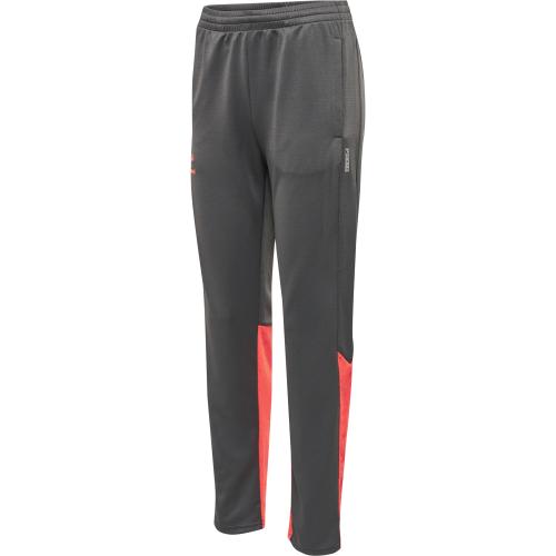 Hummel Hmlongrid Poly Pants Wo - forged iron/nasturium (Grösse: M) von Hummel