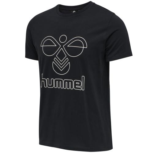 Hummel Hmlpeter T-Shirt S/S - black (Grösse: M) von Hummel