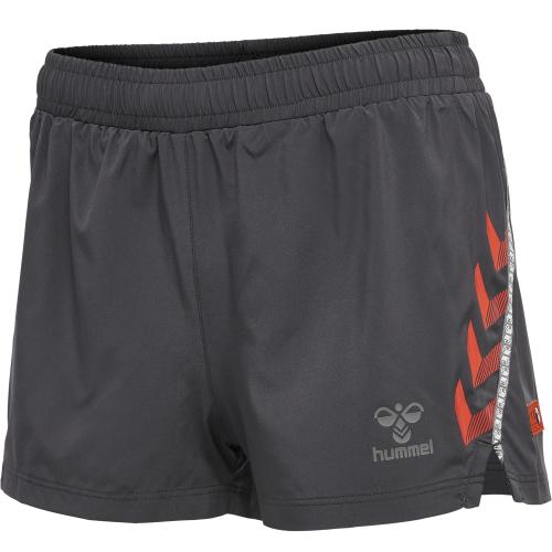 Hummel Hmlpro Grid Game Shorts Wo - forged iron (Grösse: L) von Hummel