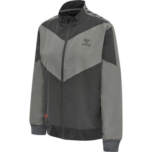 Hummel Hmlpro Grid Walk Out Jacket Wo - forged iron/quiet shade (Grösse: L) von Hummel