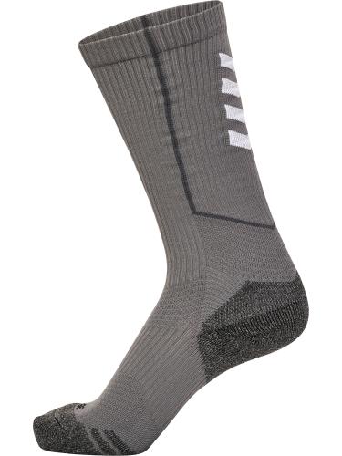 Hummel Hmlpro Training Socks High - steel gray/white (Grösse: 39-42) von Hummel