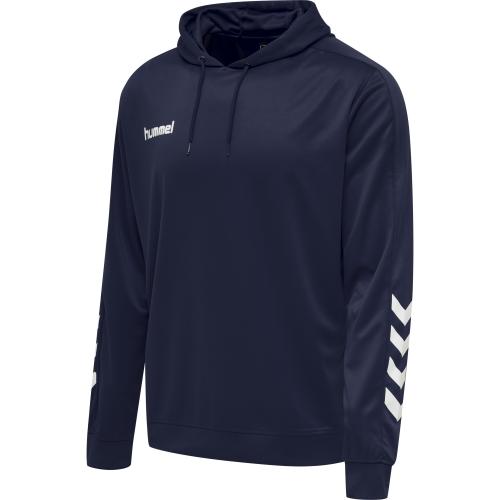 Hummel Hmlpromo Poly Hoodie - marine (Grösse: S) von Hummel