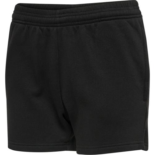 Hummel Hmlred Basic Sweat Shorts Woman - black (Grösse: XL) von Hummel