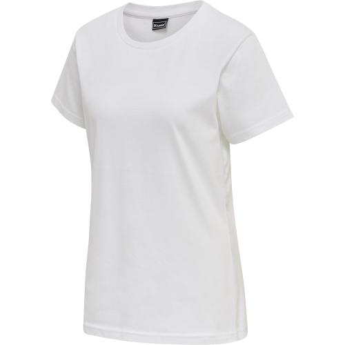 Hummel Hmlred Basic T-Shirt S/S Woman - white (Grösse: XS) von Hummel