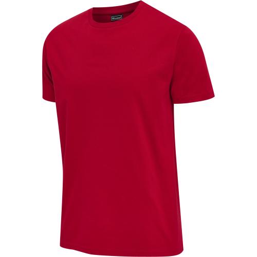 Hummel Hmlred Basic T-Shirt S/S - tango red (Grösse: M) von Hummel