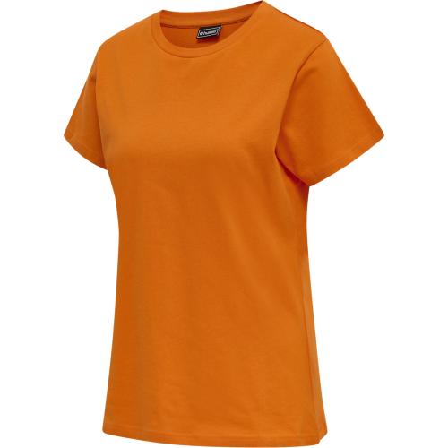 Hummel Hmlred Heavy T-Shirt S/S Woman - orange tiger (Grösse: XL) von Hummel