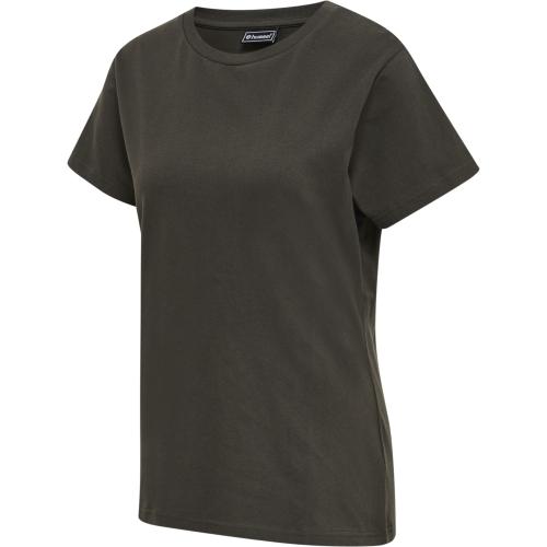 Hummel Hmlred Heavy T-Shirt S/S Woman - raven (Grösse: S) von Hummel