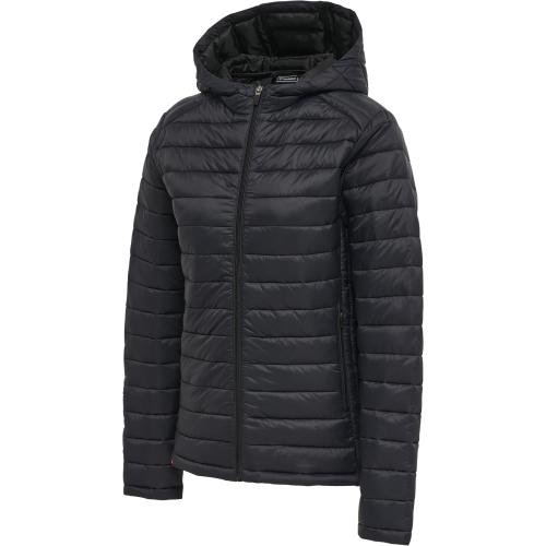 Hummel Hmlred Quilted Hood Jacket Woman - black (Grösse: 2XL) von Hummel