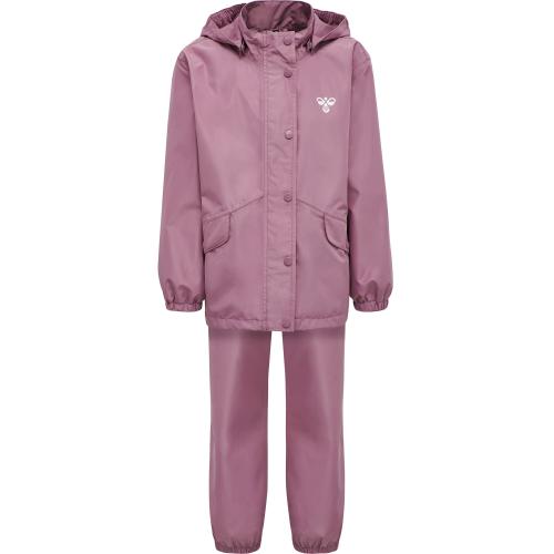 Hummel Hmlreva Rainsuit - dusky orchid (Grösse: 104) von Hummel