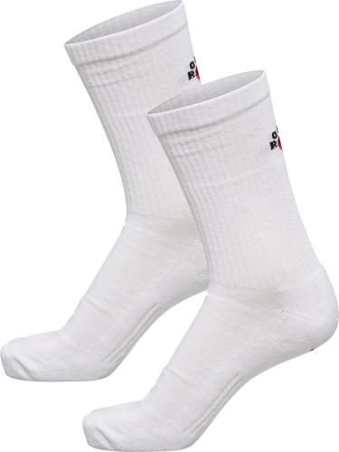 Hummel Hmlroligan 2-Pack Socks - white (Grösse: 41-45) von Hummel