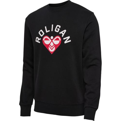 Hummel Hmlroligan Sweatshirt - black (Grösse: 2XL) von Hummel