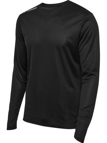Hummel Hmlrun Jersey L/S - black (Grösse: S) von Hummel
