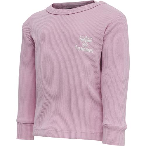 Hummel Hmlsami T-Shirt L/S - mauve mist (Grösse: 104) von Hummel