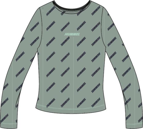 Hummel Hmlsilje Top L/S - iceberg green (Grösse: 152) von Hummel
