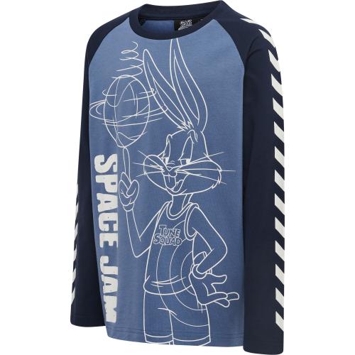 Hummel Hmlspace Jam Boys T-Shirt L/S - blue horizon (Grösse: 104) von Hummel