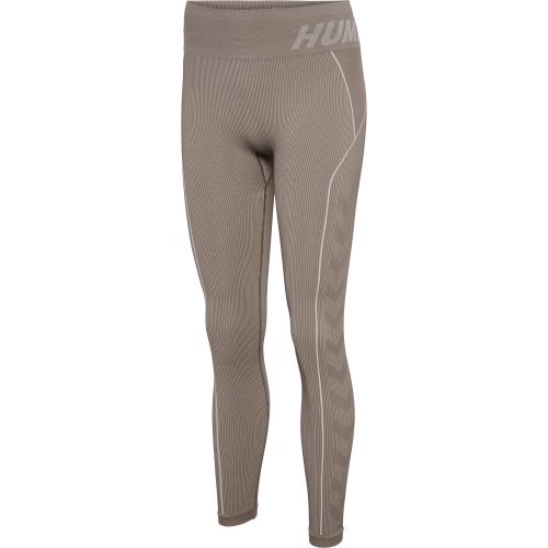 Hummel Hmlte Christel Seamless Mw Tights - chateau gray/driftwood melange (Grösse: M) von Hummel