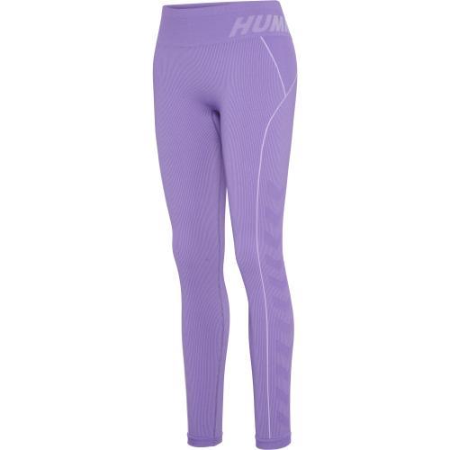 Hummel Hmlte Christel Seamless Mw Tights - paisley purple/lavender melang (Grösse: S) von Hummel