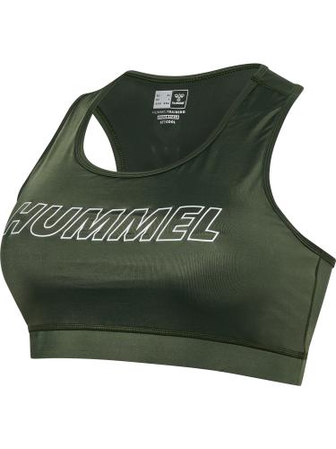 Hummel Hmlte Curvy Sports Bra Plus - climbing ivy (Grösse: 2XL) von Hummel