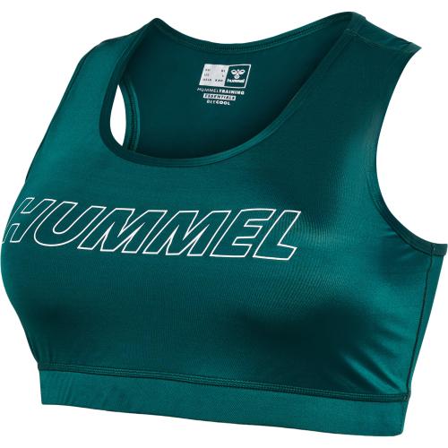 Hummel Hmlte Curvy Sports Bra Plus - deep teal (Grösse: 2XL) von Hummel