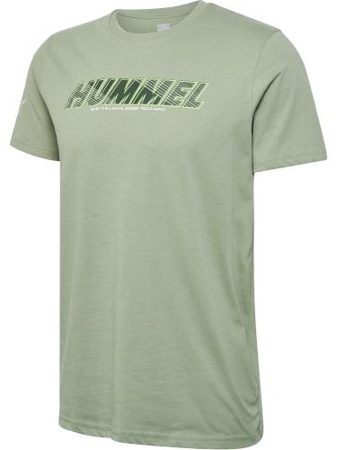 Hummel Hmlte Effort Cotton T-Shirt - seagrass (Grösse: XL) von Hummel