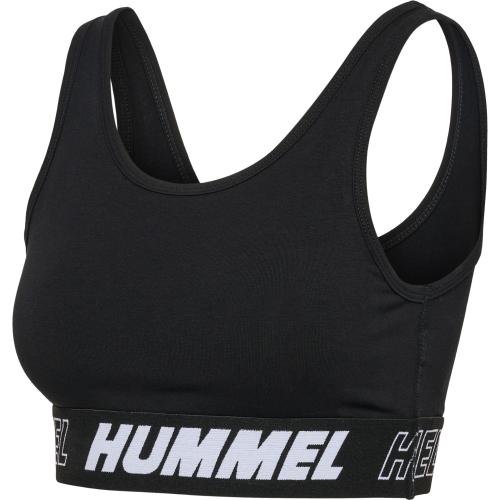 Hummel Hmlte Maja Cotton Sports Top - black (Grösse: L) von Hummel