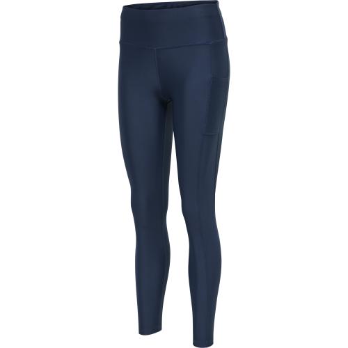 Hummel Hmlte Tola High Waist Tights - insignia blue (Grösse: XL) von Hummel