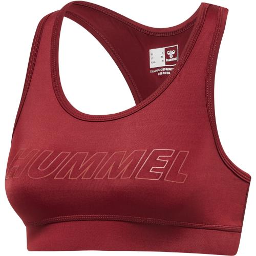 Hummel Hmlte Tola Sports Bra - cabernet (Grösse: L) von Hummel