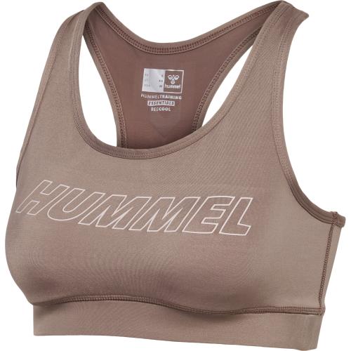 Hummel Hmlte Tola Sports Bra - driftwood (Grösse: XL) von Hummel