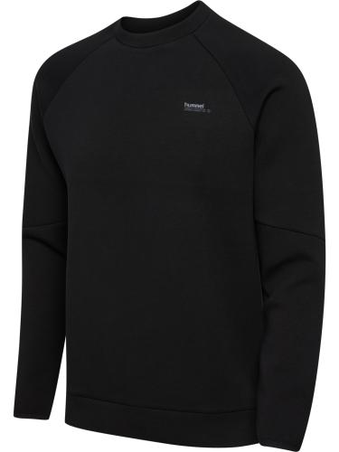 Hummel Hmltech Fleece Regular Crew - black (Grösse: L) von Hummel