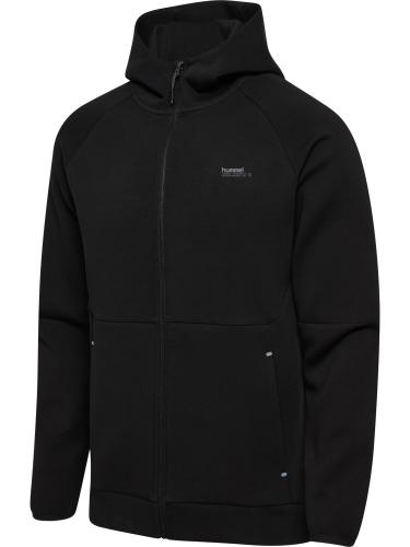 Hummel Hmltech Fleece Regular Zip Hoodie - black (Grösse: L) von Hummel