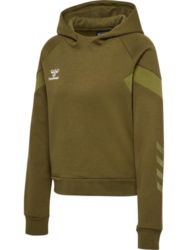 Hummel Hmltravel Sweat Hoodie Woman - military olive (Grösse: XS) von Hummel