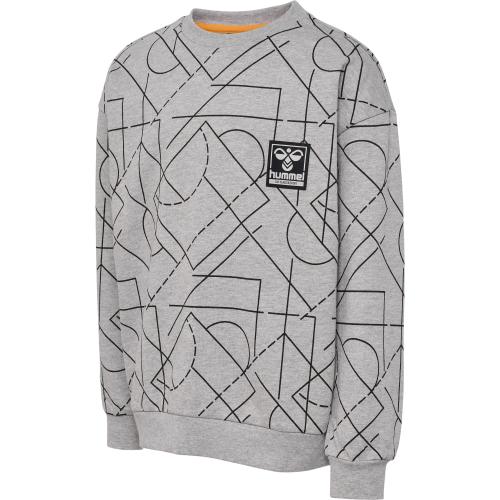 Hummel Hmltrevor Sweatshirt - grey melange (Grösse: 104) von Hummel