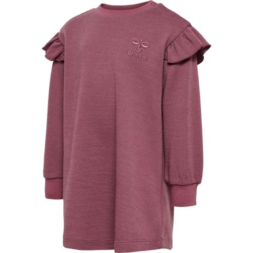 Hummel Hmlwulbato Dress LS - rose brown (Grösse: 80) von Hummel