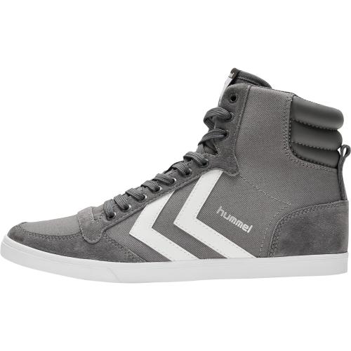 Hummel Hummel Slimmer Stadil High - castle rock/white kh (Grösse: 40) von Hummel