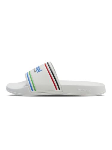 Hummel Pool Slide Rt - white/multicolor (Grösse: 45) von Hummel
