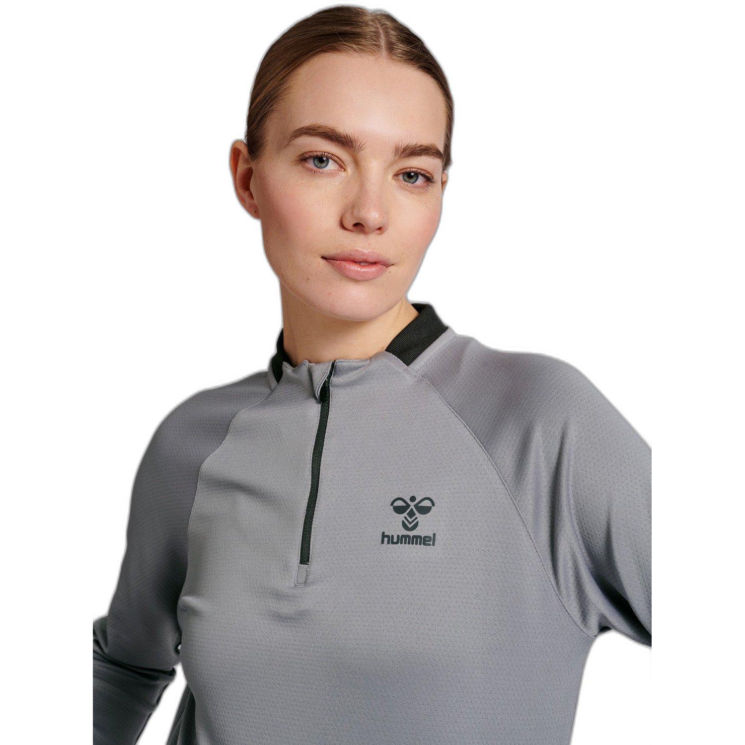 Sweatshirt Mit Halbem Reißverschluss, Hmlgg12 Action Damen  XL von Hummel