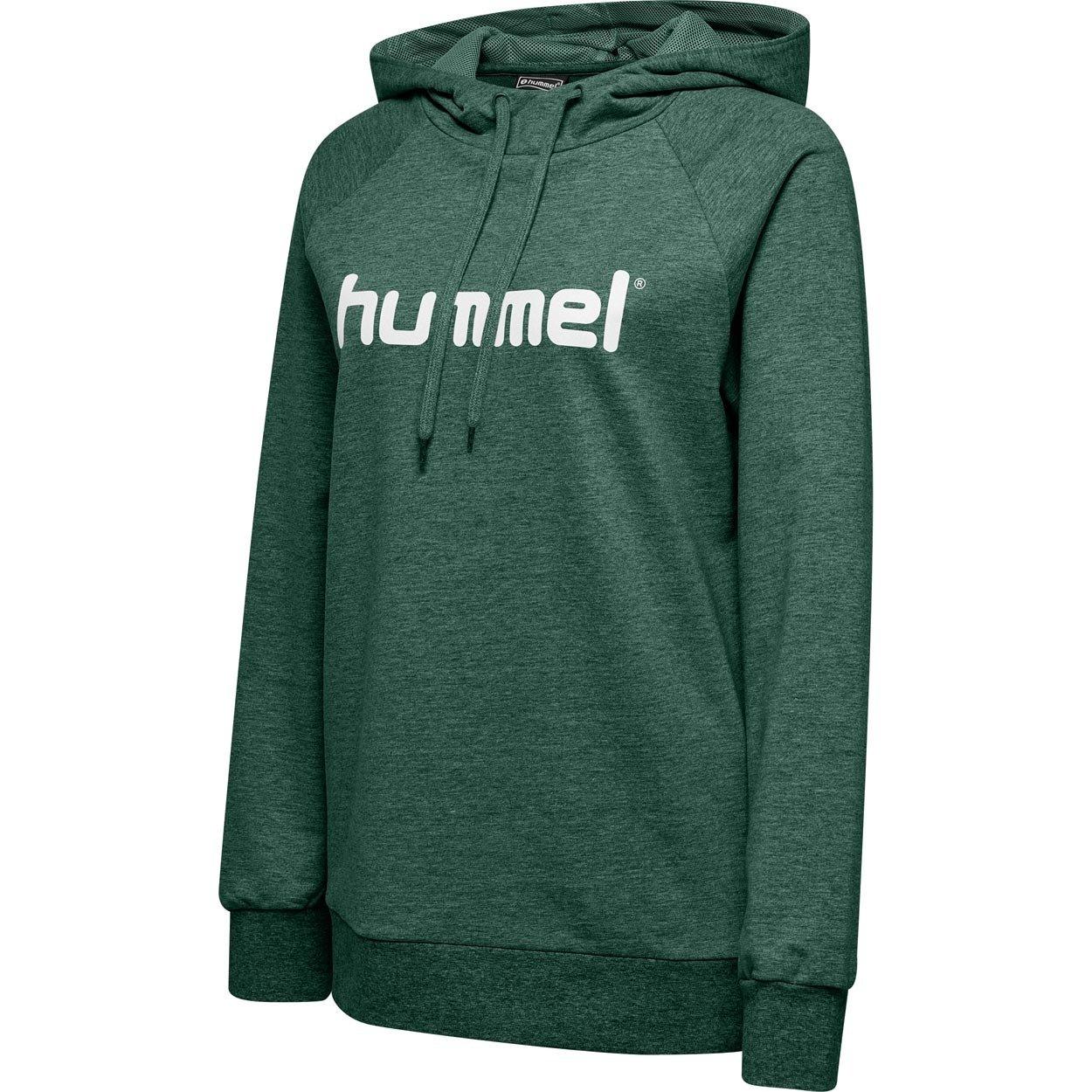 -hoodie Cotton Logo Damen Dunkelblau XS von Hummel