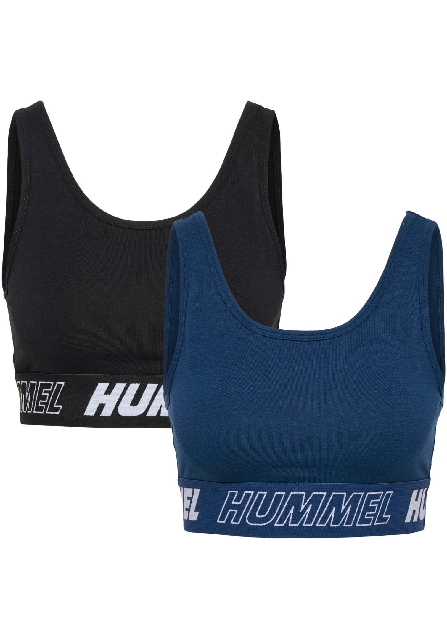 hummel T-Shirt »HMLTE MAJA 2-PACK COTTON SPORTS TOP«, (2 tlg.) von Hummel