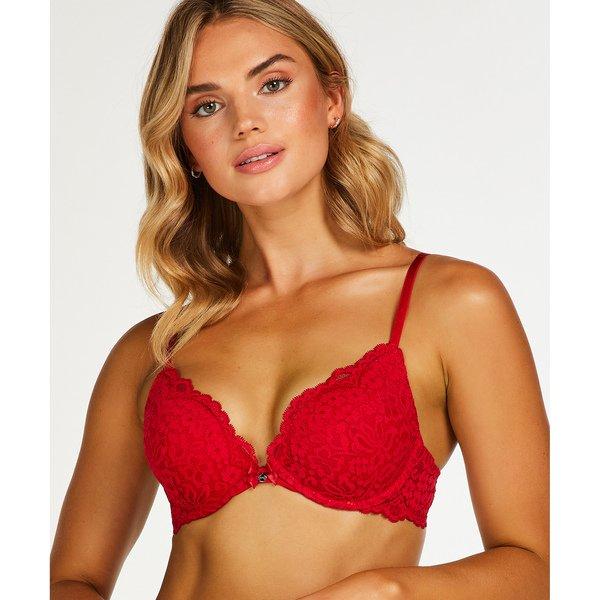 Bh Mit Push Up Effekt Damen Rot A/70 von Hunkemöller