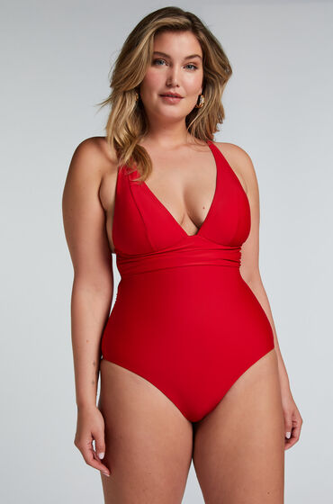 Hunkemöller Badeanzug Luxe Rot von Hunkemöller