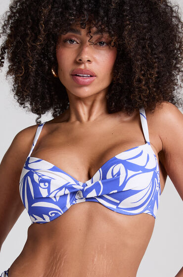 Hunkemöller Bikinioberteil Mauritius Blau von Hunkemöller