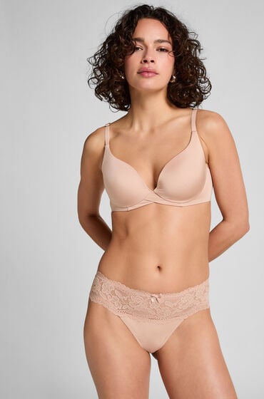 Hunkemöller Boxerstring Florence Beige von Hunkemöller