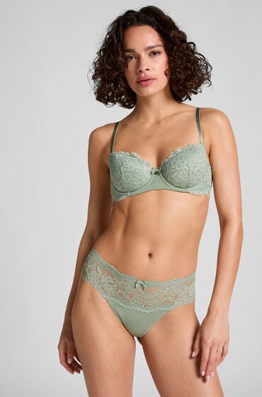 Hunkemöller Boxerstring Florence grün von Hunkemöller