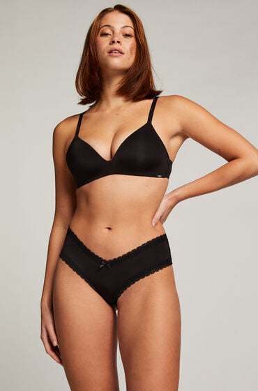 Hunkemöller Brazilian in V-Form London Schwarz von Hunkemöller