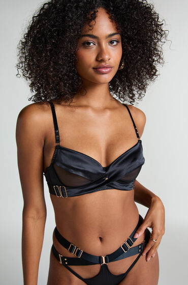 Hunkemöller Colette Unwattierter Bügel-BH Schwarz von Hunkemöller