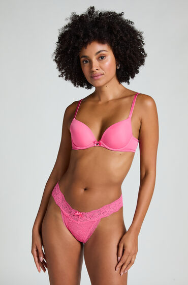 Hunkemöller Extra Tief sitzender String Madison Rose von Hunkemöller