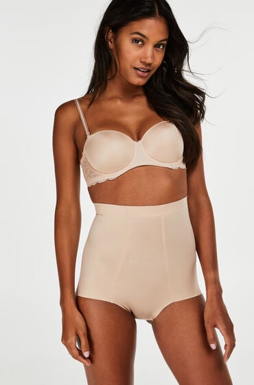 Hunkemöller Formender Scuba-Taillenslip Beige von Hunkemöller