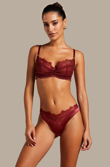 Hunkemöller Hoher Brazilian Zoe Rot Hunkemöller Hoher Brazilian Zoe Rot von Hunkemöller